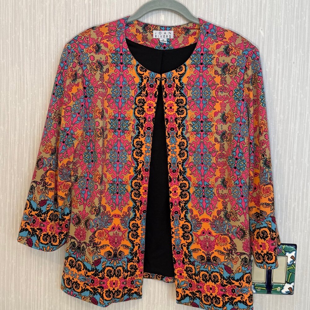 Joan Rivers Jacket Poly/Spandex M View 2